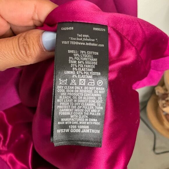 Ted Baker Structured Dress - Picture 8 of 9